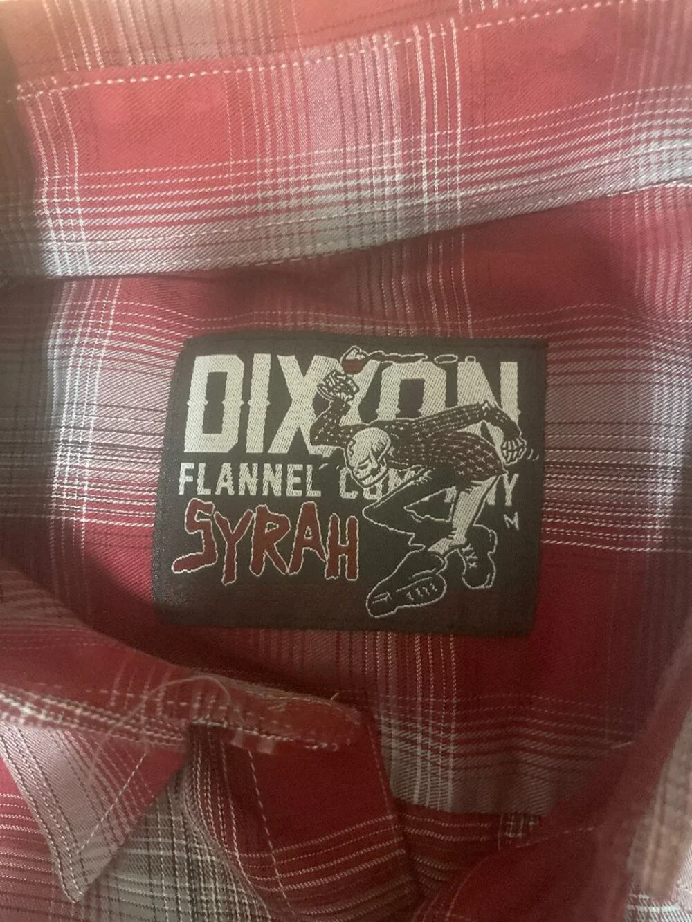 Dixxon Syrah Bamboo Blend Red Plaid Short Sleeve Button Up Shirt Men’s M